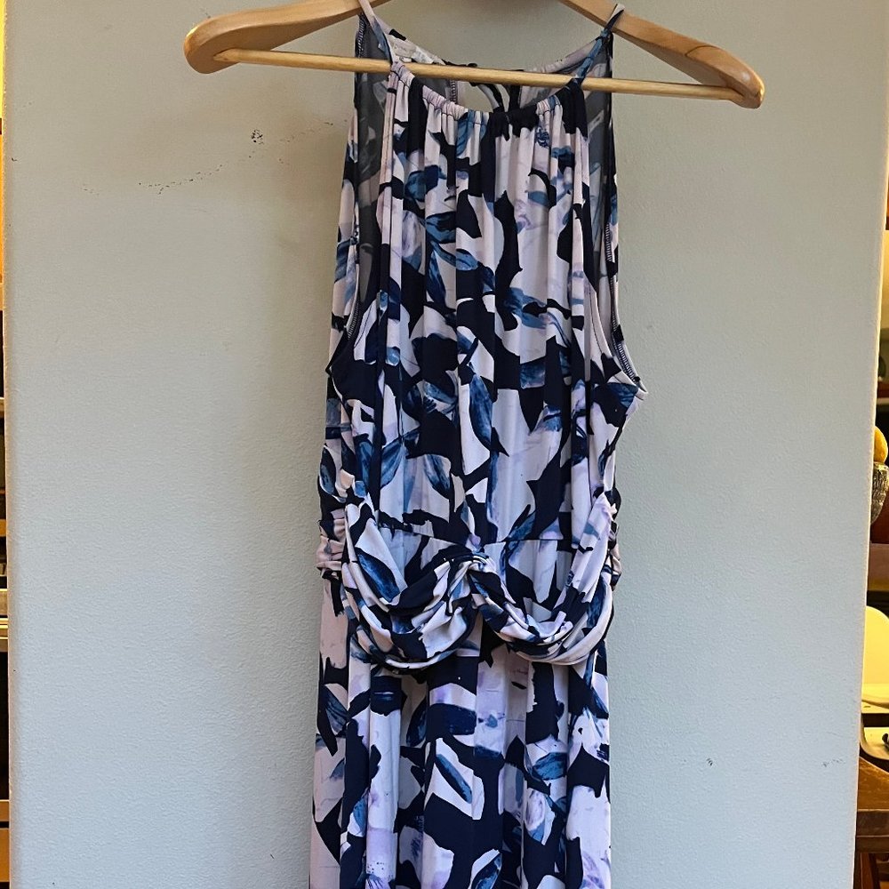 London Times Floral Halter Dress